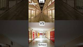 Schools vs Jail meme [upl. by Lladnew]