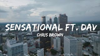 Chris Brown  Sensational ft Davido amp Lojay  Cabrera Music [upl. by Ynaffi]