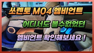 쏘렌토MQ4 엠비언트 이런건 처음이실겁니다 [upl. by Isac]