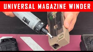 Universal Magazine Winder For Paintball Gun T15  Milsig  Valken M17  EMF100 CF20  Tippmann TMC [upl. by Kirtap465]