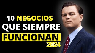 🚀💰Top 10 ideas de negocios 2024 Siempre Funcionan💰🚀 [upl. by Glynas]