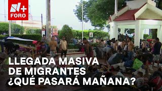 Oficinas Migratorias de Pijijiapan Chiapas se encuentran saturadas  Las Noticias [upl. by Bertie11]