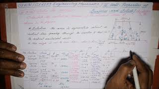 Solved Problem of finding MOI of Trapezoidal compound Area  EM336 EM in Tamil [upl. by Ialda]