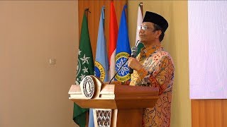 Pidato Prof Dr Mohammad Mahfud MD SH SU  ISNU 2019 [upl. by Enad]