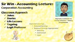 Lecture 09 Retained Earnings Corporation Accounting [upl. by Hamirak605]