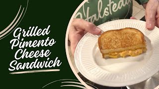 Grilled Pimento Cheese Sandwich  Home with the Halsteads [upl. by Haisoj]