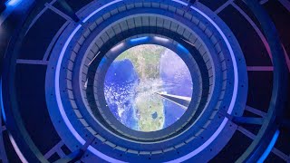 Space 220 Overview and quotStellarvatorquot Space Elevator Ride at EPCOT [upl. by Ronica329]