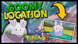 WHERE TO FIND GOOMY ON POKEMON X AND Y [upl. by Alexandrina940]