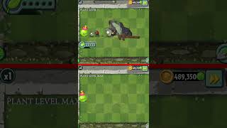 PvZ 2  Homing Thistle Level 1 Level Max vs 4 Zombies [upl. by Rabbi911]