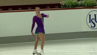 Henriikka HietaniemiMasters Elite Women I Freeskate2016 Oberstdorf [upl. by Ymarej]