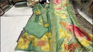 Chickpet Bangalore wholesale kurti sets amp co ord setsSingle saree courier available [upl. by Jegger221]