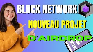 BLOCK NETWORK  NOUVEAU AIRDROP  RETRAIT DIRECT SUR OKX [upl. by Mayce]