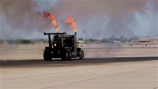 Shockwave Jet Truck Yuma Air Show 2017 [upl. by Keligot120]