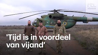 Met stokoude helikopters neemt Oekraïne het op tegen Rusland [upl. by Anaihr]