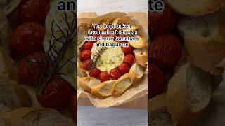 The best baked Camembert Cheese🧀 with Cherry Tomatoes 🍅and Baguette 🥖 camembertcheese baguette [upl. by Harper]