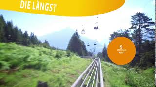 Alpine Coaster  die längste Alpen Achterbahn [upl. by Avuha585]