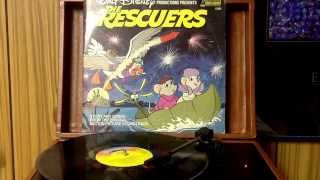 Walt Disney The Rescuerson vinyl record side 1 pt 2 [upl. by Broddy]