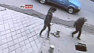 Teenager In China Falls Down A Manhole [upl. by Newra]