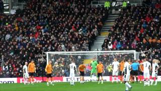 Free kick Fulham John Arne Riise [upl. by Cohin]