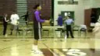 Candace Parker shooting free throws at private practice [upl. by Disario]