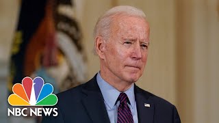 Biden Signs Bill On Funding For The Federal Government  NBC News [upl. by Atyekram]