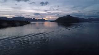 20210804 MS Vesterålen Tur 2021 Cabinview Bergen  Måløy Timelapse [upl. by Robbyn]