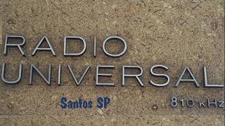 Rádio Universal 810 kHz  Santos SP  02082019 [upl. by Etteroma]