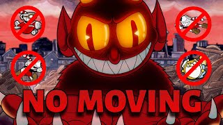 Can I beat Cuphead WITHOUT MOVING No Running No Dashing No Rolling [upl. by Combs550]