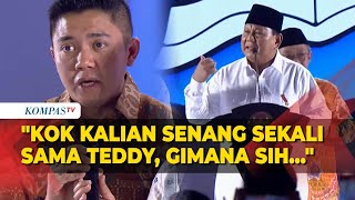 Reaksi Presiden Prabowo saat Guru Bersorak Sambut Mayor Teddy di Acara Puncak Hari Guru Nasional [upl. by Thisbe779]