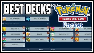 Best Decks in Pokemon TCG Pocket Best Build for Free to Play And More [upl. by Kerek]