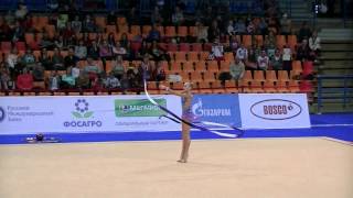 Yana Kudryavtseva RUS ribbon Grand Prix Moscow 2013 [upl. by Dulciana]