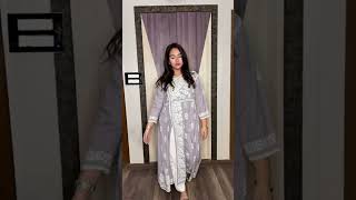 Party wear dresses online shopping angrakha Style kurti for ladies fashion shorts [upl. by Alfeus]