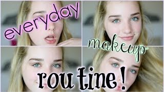 EVERYDAY MAKEUP ROUTINE  Avrey Ovard [upl. by Wixted]