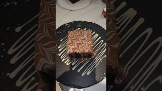 Brawniness Cake Chocolate design yummy cake recipe recipes art chocolate desing shorts [upl. by Ablem226]