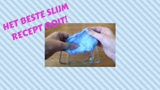 HOW TO HET BESTE SMURFENSLIJM RECEPT [upl. by Sivram]