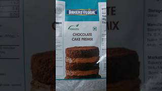 Bakersveggie Chocholate Cake Premix Eggless  how to meals cake using Premix [upl. by Ahsykal832]