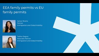 EEA family permits vs EU family permits [upl. by Henden]