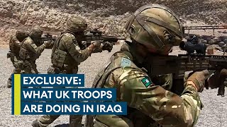 Exclusive Inside British Armys mission in Iraq helping to defeat IS [upl. by Herman]