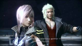 Final Fantasy XIII2  Snow DLC Coliseum Intro Cutscene [upl. by Raines]