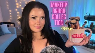 Makeup Brush Collection Whisper Ramble  ASMR [upl. by Oruntha]