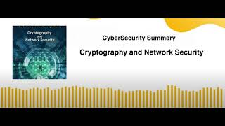 Cryptography and Network Security [upl. by Pallaten]