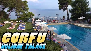 Corfu Holiday Palace Hotel Kanoni  Greece 4k [upl. by Filia]