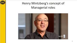 Henry Mintzbergs 10 Managerial roles BBA Lecture 4 [upl. by Meekah383]