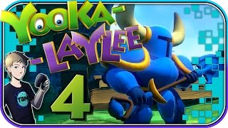 YookaLaylee Walkthrough  Part 4 Shovel Knights Advice [upl. by Yllier701]