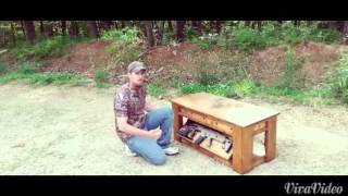 Hidden Compartment Buckshot Coffee Table [upl. by Hartill721]