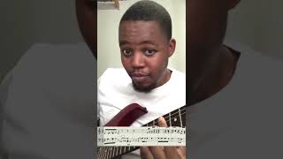 Guitar cover on Yamz by Devine ft Masego Yams Devine Masego GuitarCover YouTubeShorts [upl. by Mallon651]