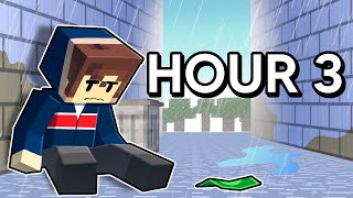 24 Hours As HOMELESS In Minecraft [upl. by Alvira349]