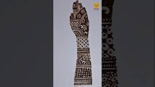 Beautifulbridalmehndi bridal youtube shortvideo henna hennatattoo fulhandbridalmehnddesign [upl. by Elizabeth]