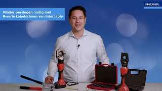 Rserie kabelschoenen van Intercable minder persingen nodig  Rexel Tech Update [upl. by Justino]