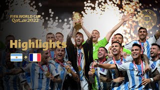 THE GREATEST FINAL EVER  Argentina v France  FIFA World Cup Qatar 2022 Highlights [upl. by Anissej221]